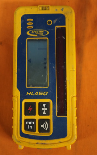 Spectra precision laser hl450 - precision,